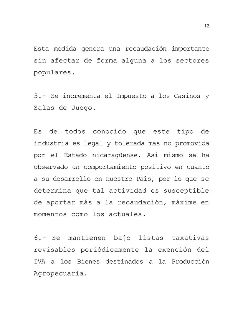 una reforma fiscal para proteger los derechos de las familias nicarag&uuml;enses